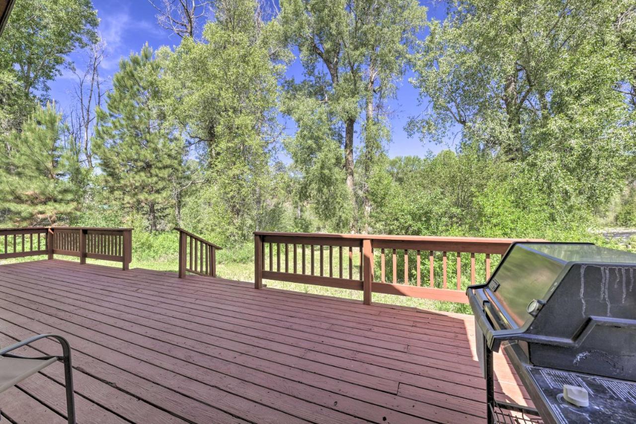 The River Home Cabin With Yard Near Wolf Creek! Pagosa Springs Exterior photo